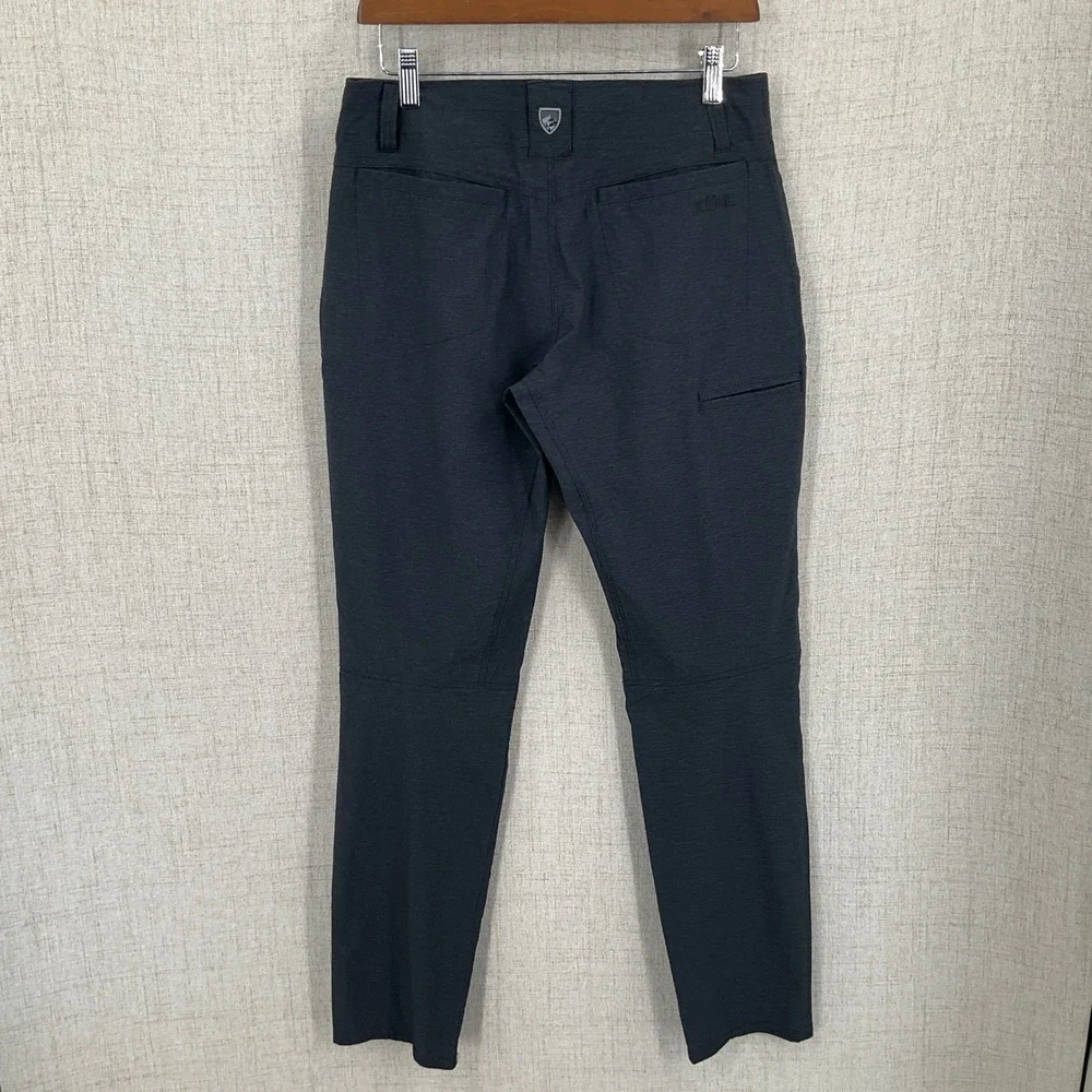 KUHL Technical Pants Mens 30x30 Gray Articulated Hiking Travel Outdoors